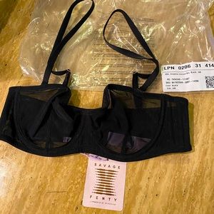 Savage Fenty Bra Strapless Unlined 34b sexy